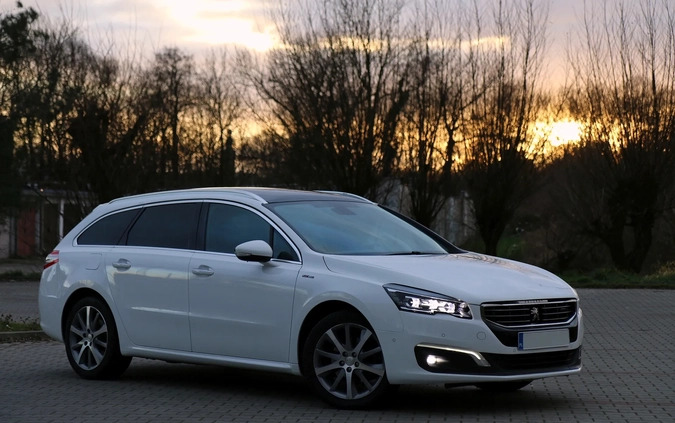 Peugeot 508 cena 57800 przebieg: 187000, rok produkcji 2016 z Oława małe 631